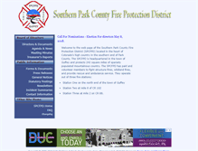 Tablet Screenshot of guffeyfire.net